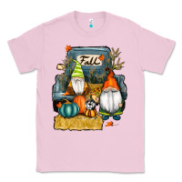Bubblegum Pink farm truck autumn gnomes Classic Tee - RanaPortraitStore