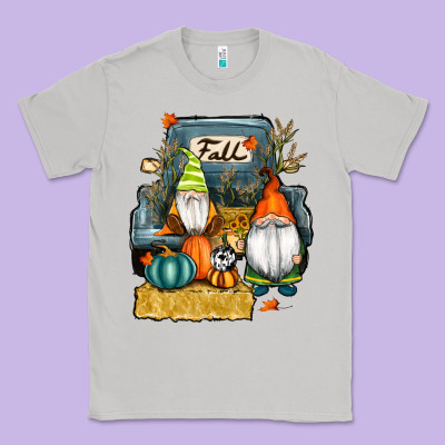 Farm Truck Autumn Gnomes Classic Tee Designed By Ranaportraitstore