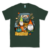 Sports Green farm truck autumn gnomes Classic Tee - RanaPortraitStore