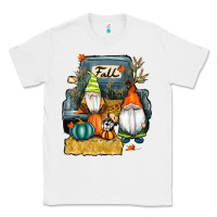 White farm truck autumn gnomes Classic Tee - RanaPortraitStore