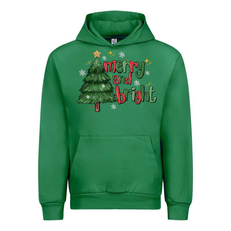 Merry And Bright Urban Hoodie by MaliasSmallBusiness | Teevron