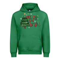 Emerald Merry And Bright Urban Hoodie - MaliasSmallBusiness