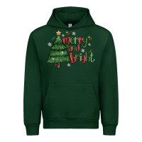 Forest Green Merry And Bright Urban Hoodie - MaliasSmallBusiness