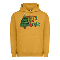 Pigment Peanut Butter Merry And Bright Urban Hoodie - MaliasSmallBusiness