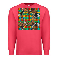 Cardinal western autism seamless pattern Premium Sweatshirt - Artiststas
