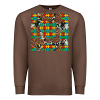 Chestnut western autism seamless pattern Premium Sweatshirt - Artiststas