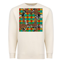 Sandshell western autism seamless pattern Premium Sweatshirt - Artiststas