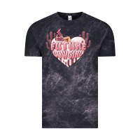 Cloud Black future cowgirl Vintage Tee - MaliasSmallBusiness