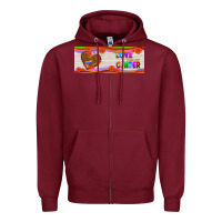 Burgundy love has no gender mug 11 oz Zipper Hoodie - HRA Design Shop