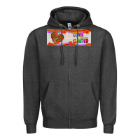 Charcoal Heather love has no gender mug 11 oz Zipper Hoodie - HRA Design Shop