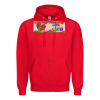 Red love has no gender mug 11 oz Zipper Hoodie - HRA Design Shop