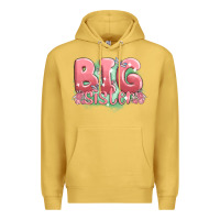 Antique Gold big sister Premium Hoodie - MaliasSmallBusiness