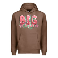 Chestnut big sister Premium Hoodie - MaliasSmallBusiness