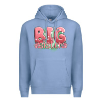 Colony Blue big sister Premium Hoodie - MaliasSmallBusiness