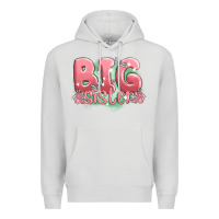 Dove Grey big sister Premium Hoodie - MaliasSmallBusiness