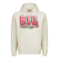 Oatmeal Heather big sister Premium Hoodie - MaliasSmallBusiness