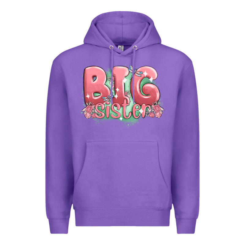 Big Sister Premium Hoodie by MaliasSmallBusiness | Teevron