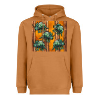 Meerkat dinosaur triceratops Heavyweight Hoodie - Artiststas