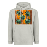 Moon Dust dinosaur triceratops Heavyweight Hoodie - Artiststas