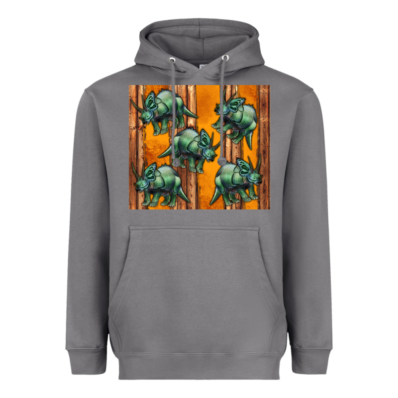 Dinosaur Triceratops Heavyweight Hoodie by Artiststas | Teevron