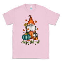 Bubblegum Pink happy fall y'all gnome Classic Tee - RanaPortraitStore
