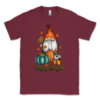 Burgundy happy fall y'all gnome Classic Tee - RanaPortraitStore