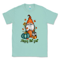 Seafoam happy fall y'all gnome Classic Tee - RanaPortraitStore