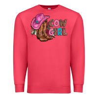 Cardinal valentine day boots hat and roses Premium Sweatshirt - AdoDesignShop