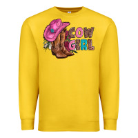Lemon valentine day boots hat and roses Premium Sweatshirt - AdoDesignShop
