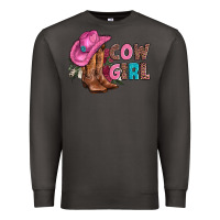 Smoke valentine day boots hat and roses Premium Sweatshirt - AdoDesignShop