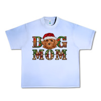 Grape Ice Christmas Toy Poodle Dog Mom Urban Heavy Tee - RanaPortraitStore