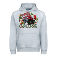 Merry Christmas Monster Truck Urban Hoodie | Teevron