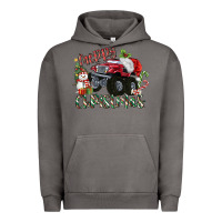 Pigment Tornado Merry Christmas Monster Truck Urban Hoodie - MaliasSmallBusiness