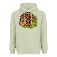 Matcha american football helmet Heavyweight Hoodie - JahusDesignShop