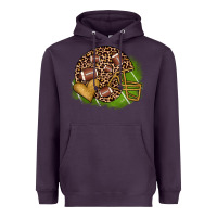 Plum american football helmet Heavyweight Hoodie - JahusDesignShop