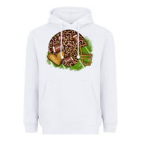 White american football helmet Heavyweight Hoodie - JahusDesignShop