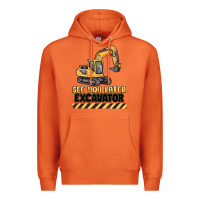 Carrot see you later excavator Premium Hoodie - MaliasSmallBusiness