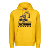 Lemon see you later excavator Premium Hoodie - MaliasSmallBusiness