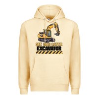 Pina Colada see you later excavator Premium Hoodie - MaliasSmallBusiness