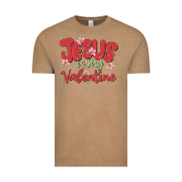 Vintage Coffee jesus is my valentine Vintage Tee - MaliasSmallBusiness