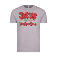 Vintage Zinc jesus is my valentine Vintage Tee - MaliasSmallBusiness