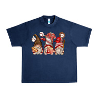 Navy baseball gnomes Urban Heavy Tee - Zillion Design Studio