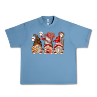 Pebble Blue baseball gnomes Urban Heavy Tee - Zillion Design Studio