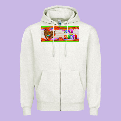 Love Has No Gender Mug 15 Oz Zipper Hoodie Designed By Hra Design Shop