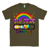 Army Green gay pride loading Classic Tee - Zillion Design Studio