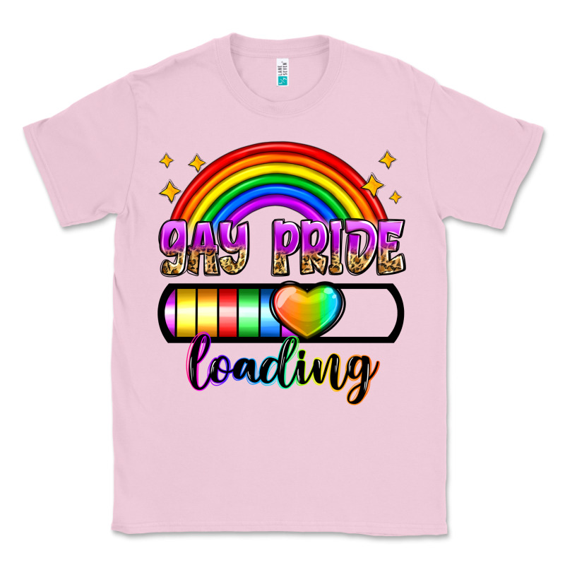 Gay Pride Loading Classic Tee by Zillion Design Studio | Teevron