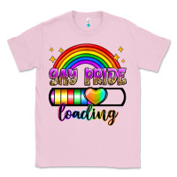 Bubblegum Pink gay pride loading Classic Tee - Zillion Design Studio