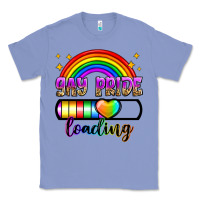 Colony Blue gay pride loading Classic Tee - Zillion Design Studio