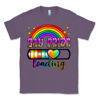 Lavender gay pride loading Classic Tee - Zillion Design Studio