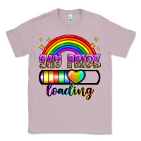Lilac gay pride loading Classic Tee - Zillion Design Studio